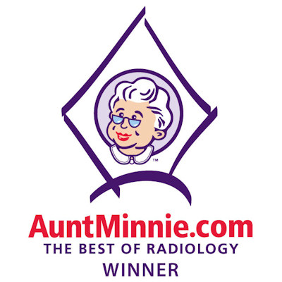 AuntMinnie.com Best in Radiology award.