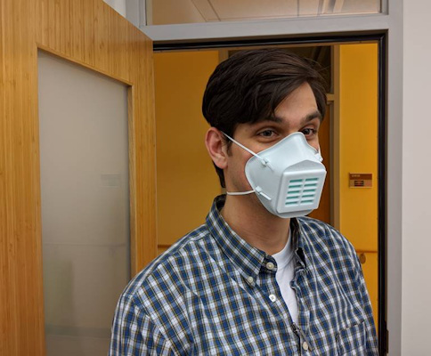 3D-printed face mask