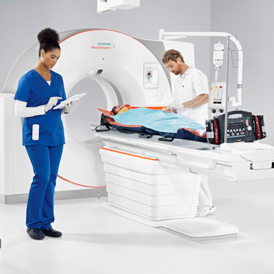 iemens plans to highlight emergency applications among the capabilities of its new Somatom X.ceed CT scanner
